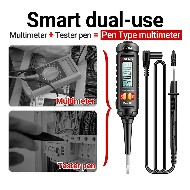 Praktische demonstratie gebruik spanningstester