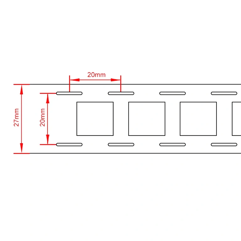 20,2 mm afstand tussen cellen in 2P-configuratie