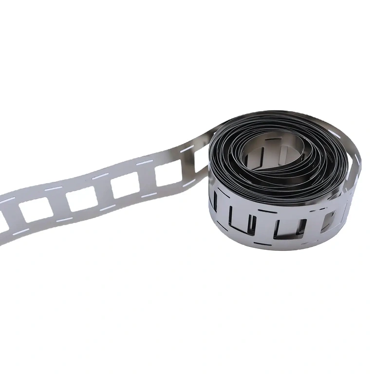 Puntlasproces op nikkellint