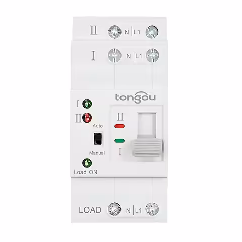 ATS Automatic Transfer Switch 63A – automatische netbeheerder, zonnepanelen, generator 230VAC