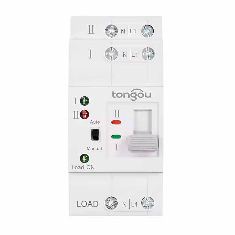 ATS Automatic Transfer Switch 63A – automatische netbeheerder, zonnepanelen, generator 230VAC