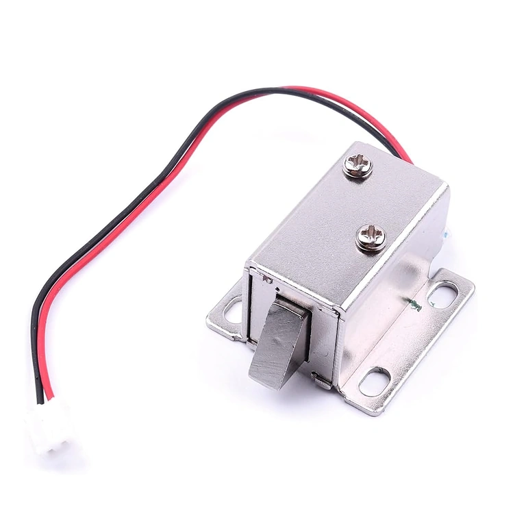 Afbeelding van 12V elektromagnetisch slot – vooraanzicht