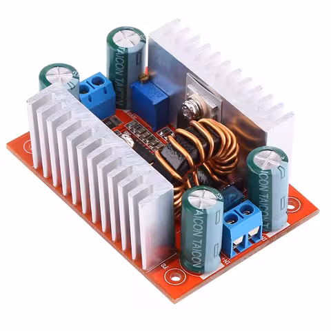 Step-up DC-DC boost module 400W 15A – spanningsverhoger 8.5V–50V naar 10V–60V
