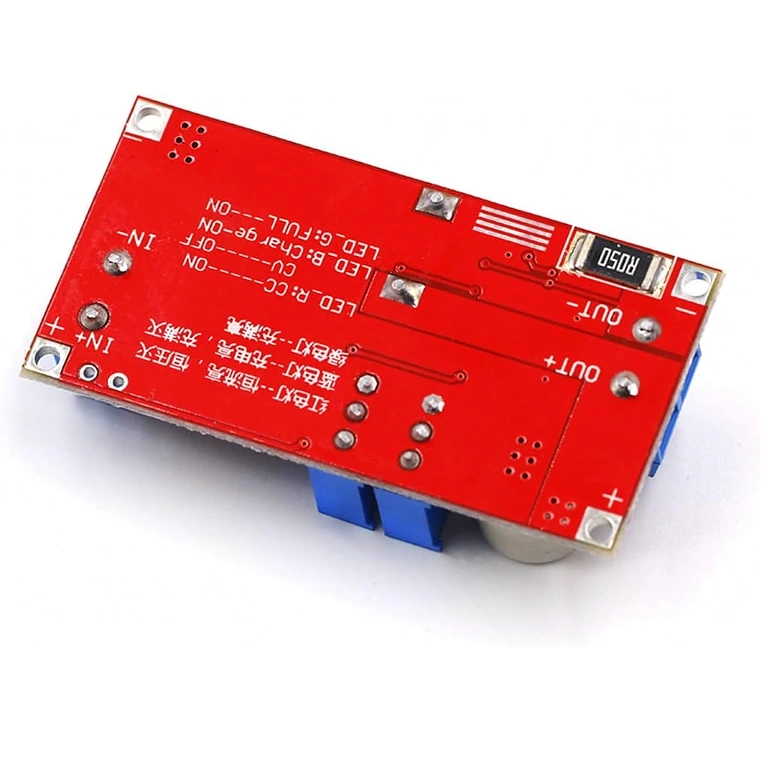 XL4015 verstelbare buck converter – achterkant