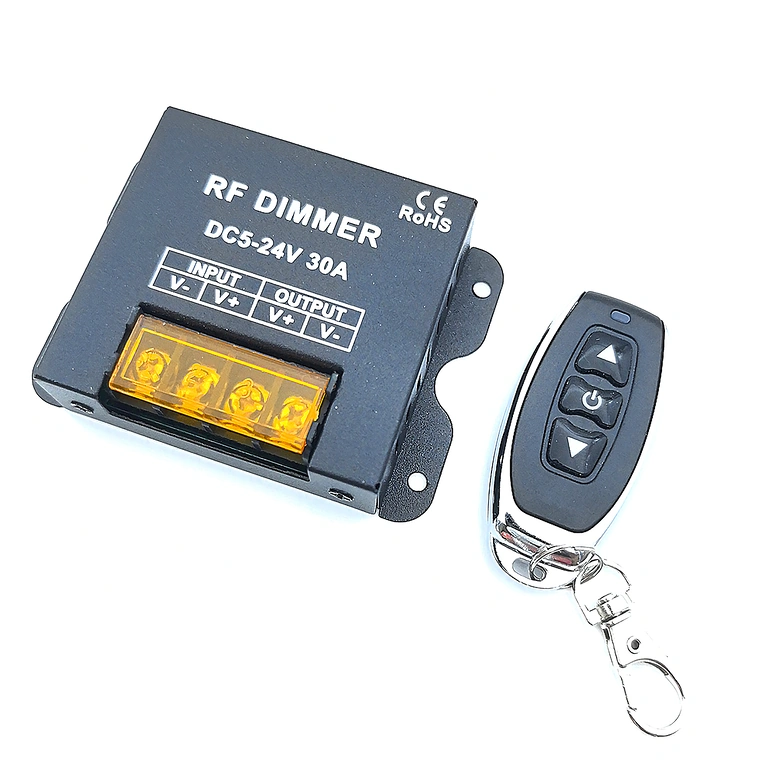 DC dimmer 5V 12V 24V voor regeling van LED-strip helderheid