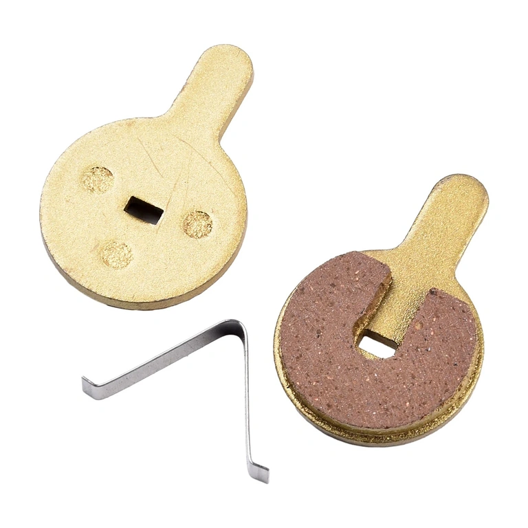 Metalen remblokken, stille werking