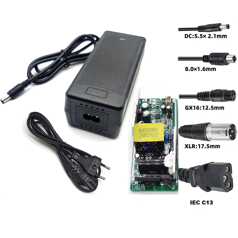 48V–54,6V 2A oplader met 8mm coaxiale plug, compatibel met Xiaomi en Segway-Ninebot