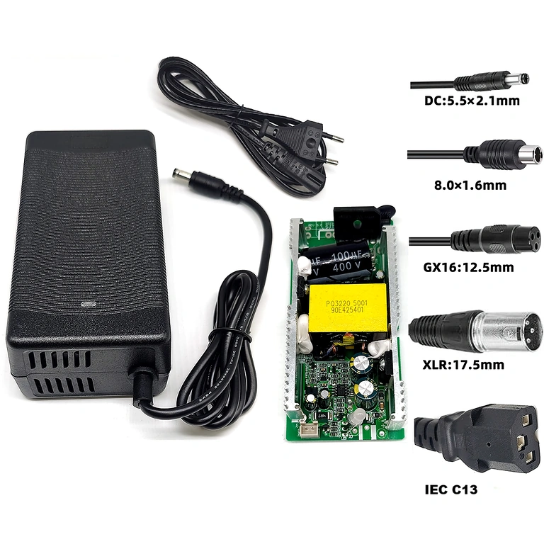 60V–67,2V 2A oplader compatibel met diverse elektrische voertuigen, CityCoco, Harley, steps en fietsen
