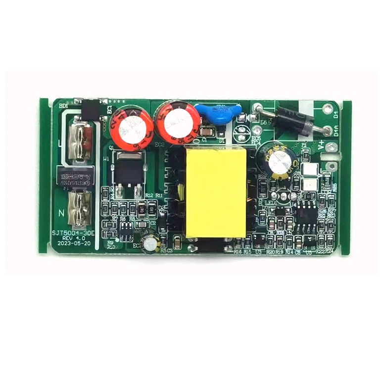 Intern bord 16.8V 2A Li-Ion oplader Interne printplaat van 16,8V 2A Li-Ion oplader – componenten en circuits voor het opladen van 14,4V batterijen