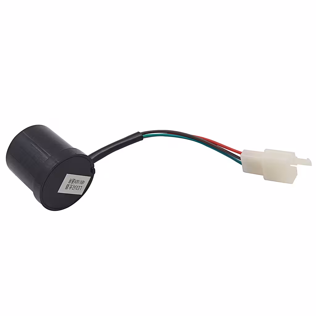 Signaalrelais 48V–60V voor elektrische scooter, 3-pins LED