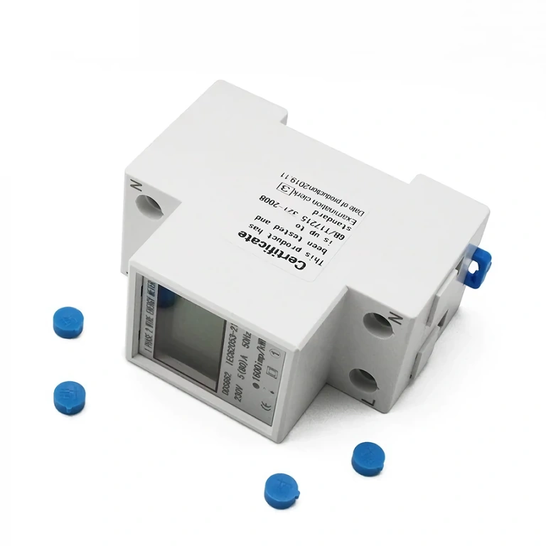 Energie meter met nauwkeurige en betrouwbare elektronische technologie