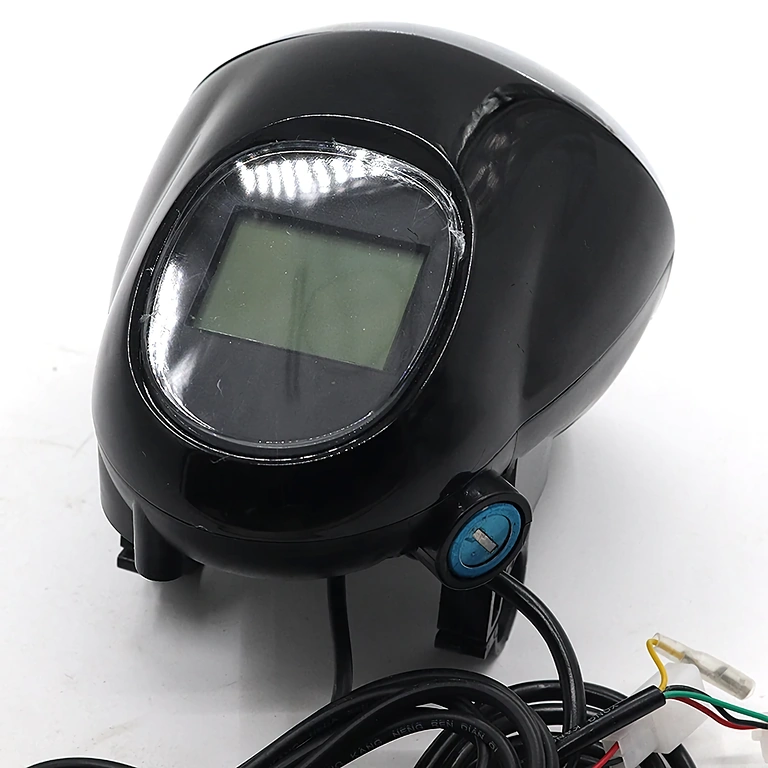 Koplamp met LCD-display voor snelheidsweergave op Citycoco en Harley scooters