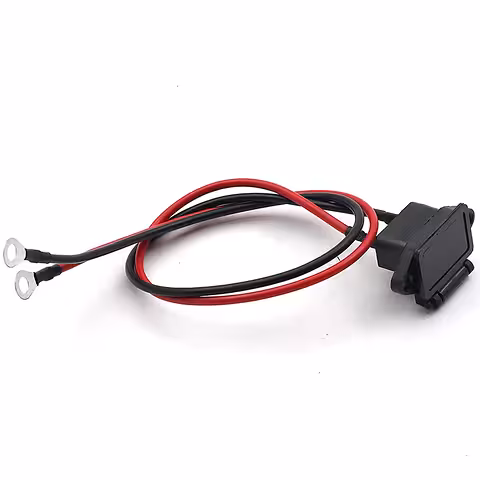 Batterij Voedingsstekker voor Elektrische Scooter Citycoco en Harley – Laadkabel 60 cm
