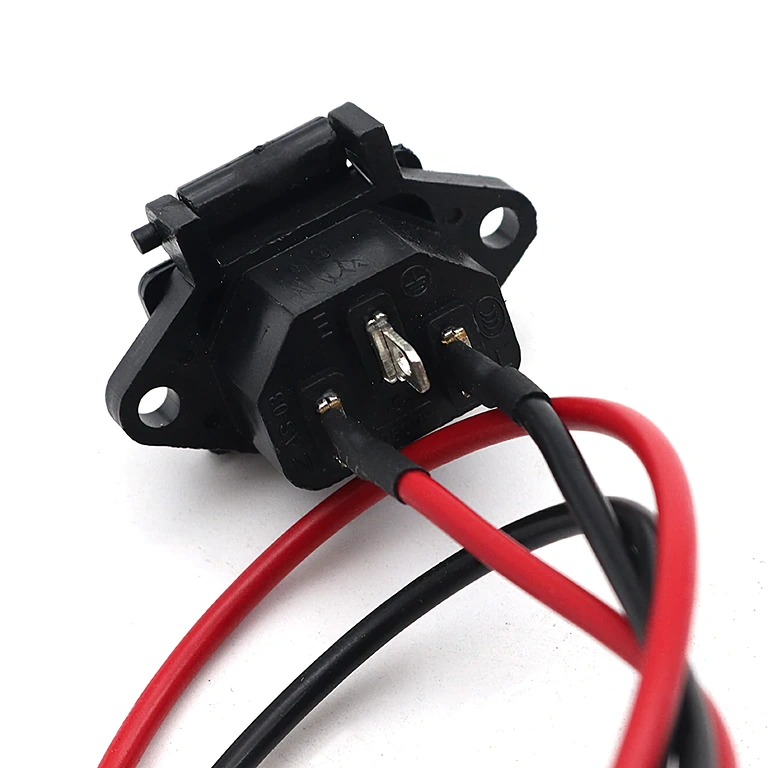 Oplaadconnector met waterbescherming voor elektrische scooters