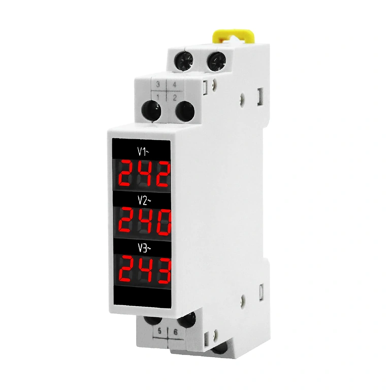 Meetbereik digitale voltmeter 80V–500V AC voor diverse toepassingen