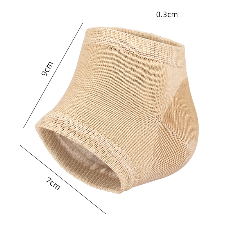 Detail van siliconen gelinlegzool voor hiel