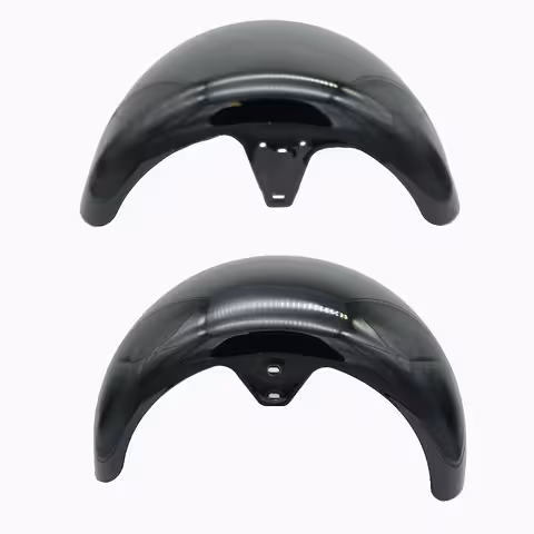 Voor- en Achterspatbord Citycoco – Elektrische Scooter Harley – Premium zwarte spatborden