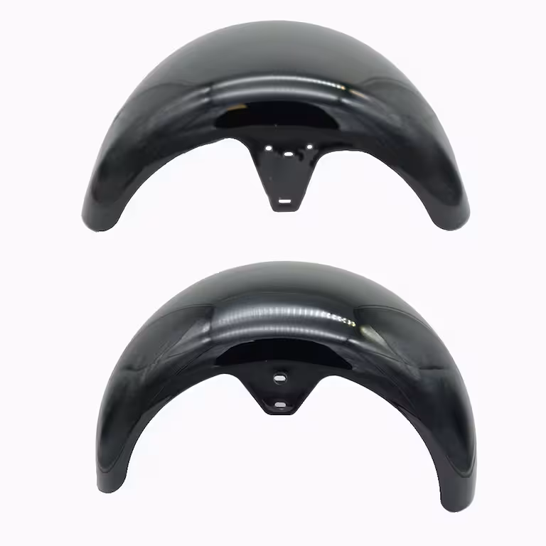 Voor- en Achterspatbord Citycoco – Elektrische Scooter Harley – Premium zwarte spatborden