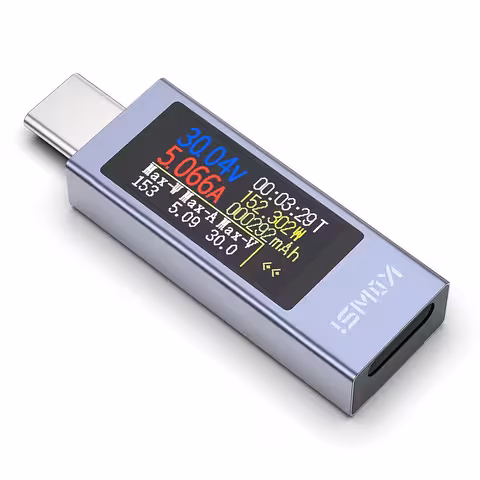 Multimeter USB C Kowsi KWS-2302C – Digitale Tester voor Spanning, Stroom en Capaciteit