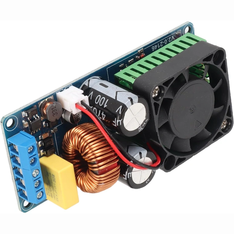 Mono-versterkercircuit 500W Detail printplaat mono versterker 500W IRS2092