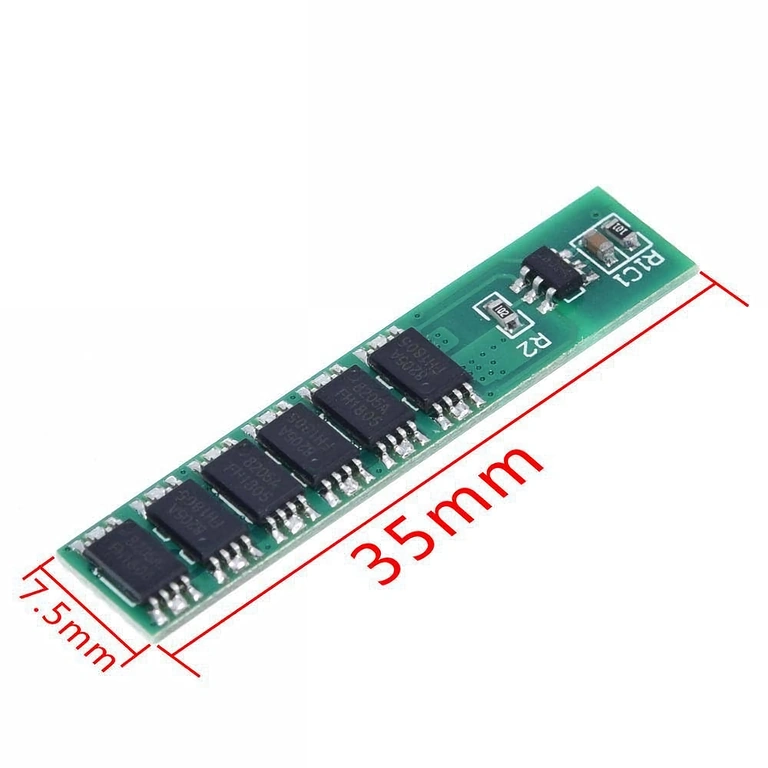 Overzicht pakket van 6 BMS modules