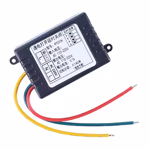 Mechanische/Analoge Tijdrelais Module 1–480 min – Vertraagde uitschakeling (OFF-delay), AC 220V 7A