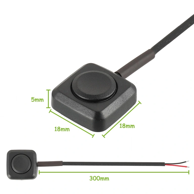 Kabel van ~30 cm voor verborgen installatie en flexibiliteit