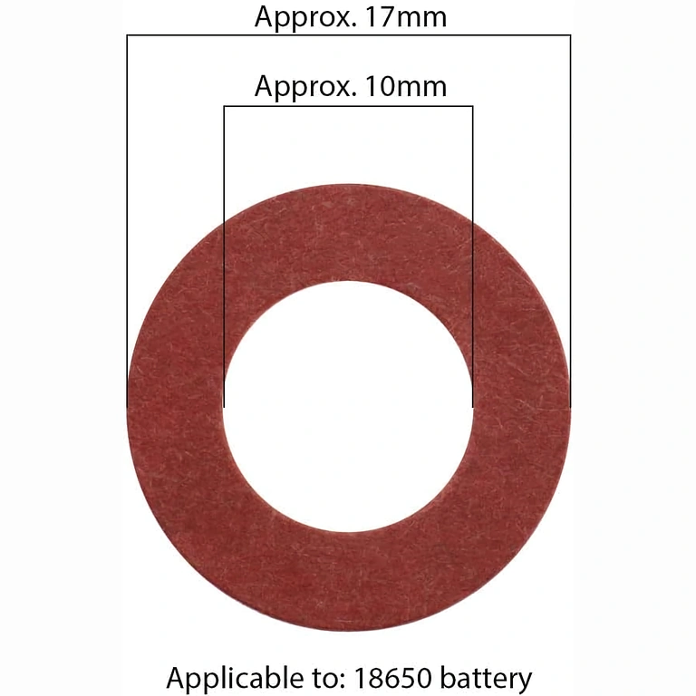 Exacte afmetingen 17,8x10,5x0,3mm voor 18650 isolatiepapier