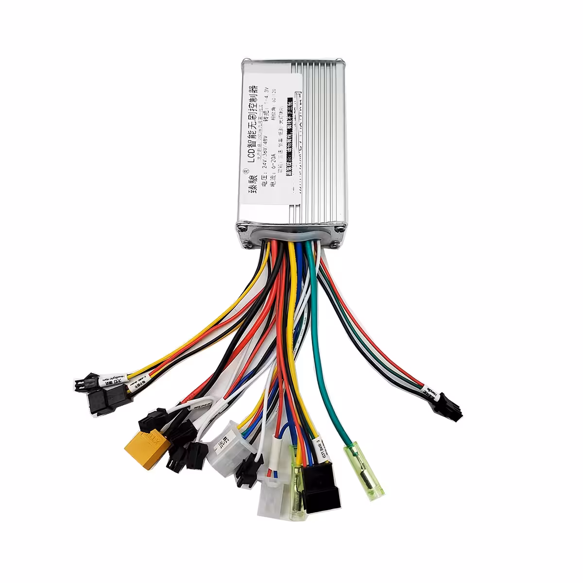 Fasekabels en Hall-sensoren van de TF100 controller voor elektrische step
