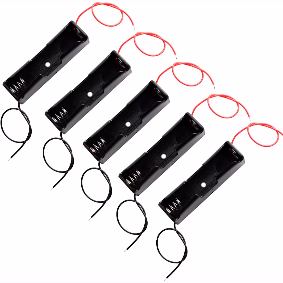 Batterijhouder voor elektronische circuits