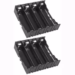 Parallelle aansluiting van 4-slot batterijhouder