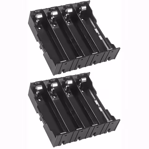 Parallelle aansluiting van 4-slot batterijhouder