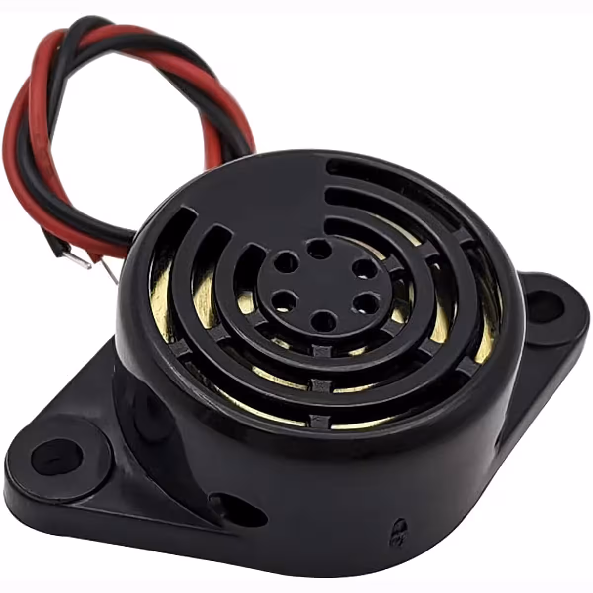 Actieve piezo-elektrische buzzer 3–24V continu geluid 100dB