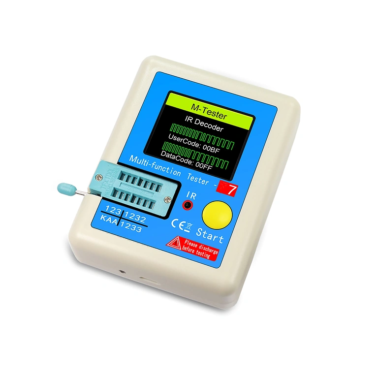 Kleuren TFT-scherm van LCR-T7 tester – detail