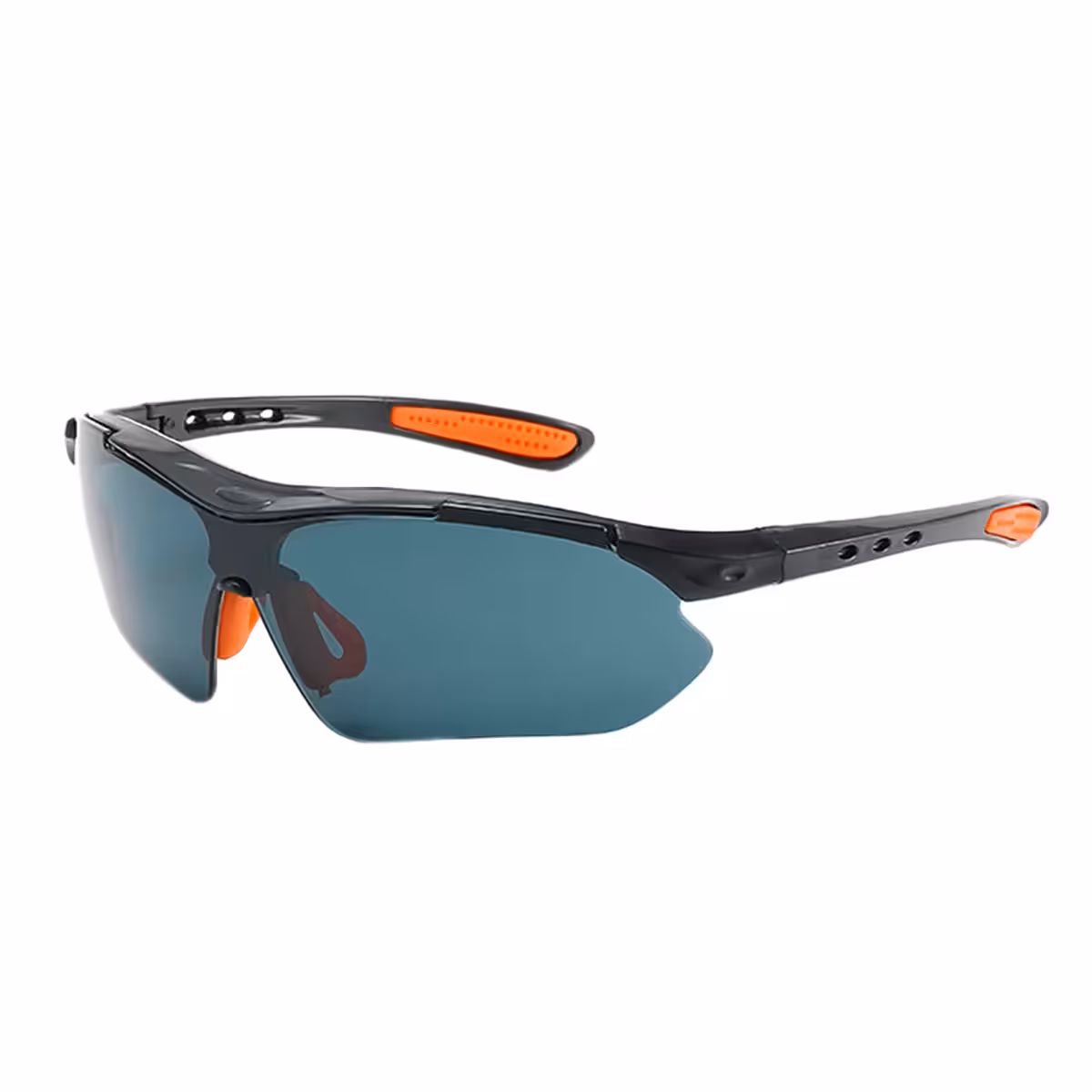 Hardloopbril met getinte lens en omsluitend design