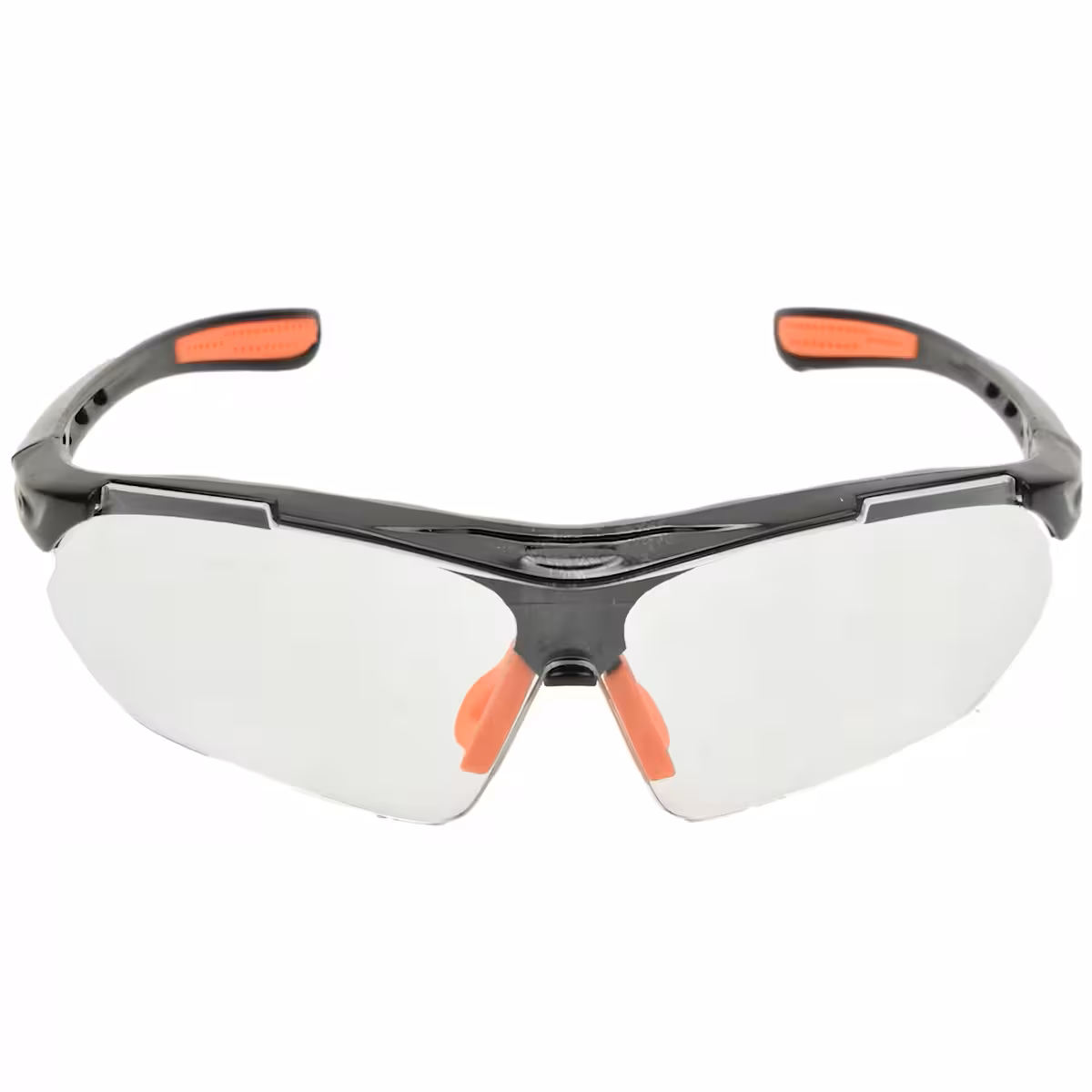Bril met heldere lens voor bescherming tegen stof en wind