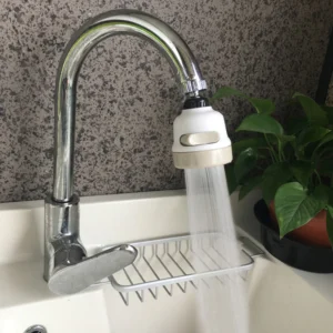 Waterbesparende kraanbeluchter voor gootsteen, douche, keuken, badkamer – draaibare adapter